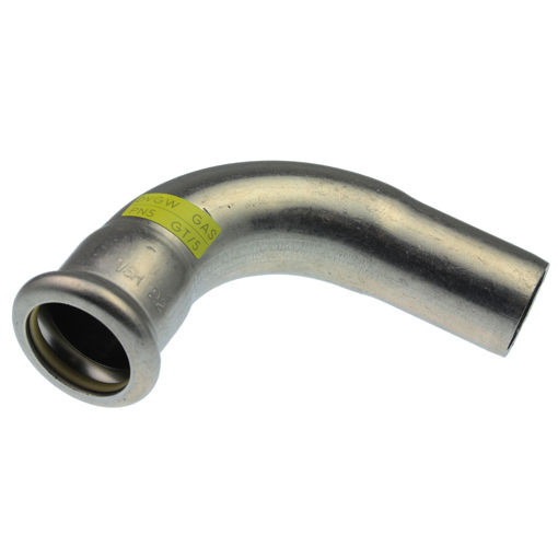 Picture of 76mm Xpress S/Steel *Gas* M/F 90dg Elbow