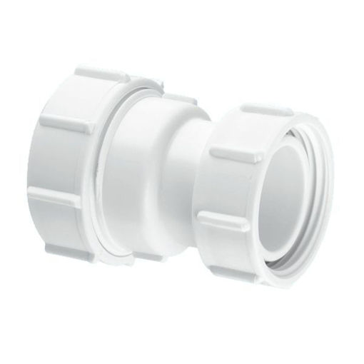 Picture of 1 1/2" McAlpine Straight Conn Multifit x BSP Coupling Nut T29-LN