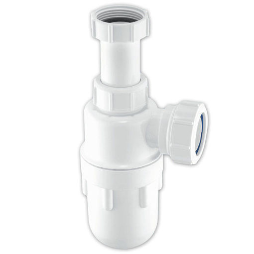 Picture of 1 1/4" McAlpine Adjustable Inlet Bottle Trap (A10A)