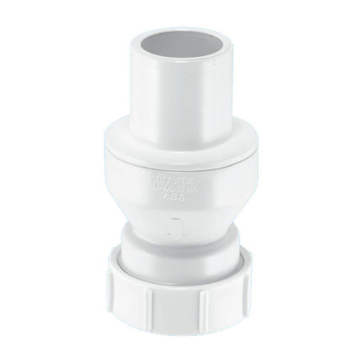 Picture of 1 1/4" Mcalpine In-line Vertical Non Return Valve Plain Tail