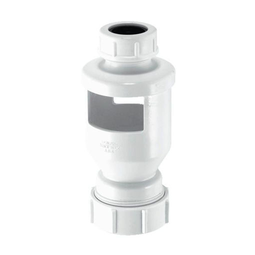 Picture of One Piece tun dish with 19/23mm universal inlet x 1 1/4"outlet