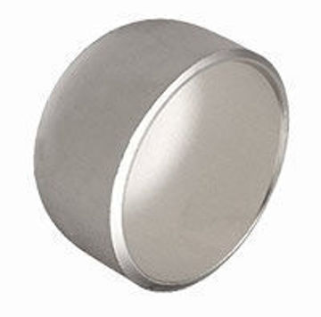 Picture of 1" Stainless Weld Cap SCH40  316L
