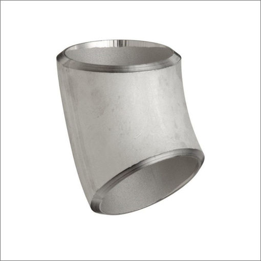 Picture of 1 1/2" Stainless Weld Elbow 45 SCH10 316L