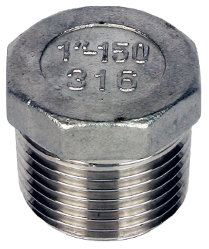 Picture of 1/4" Stainless 316 Hexagon Head Plug