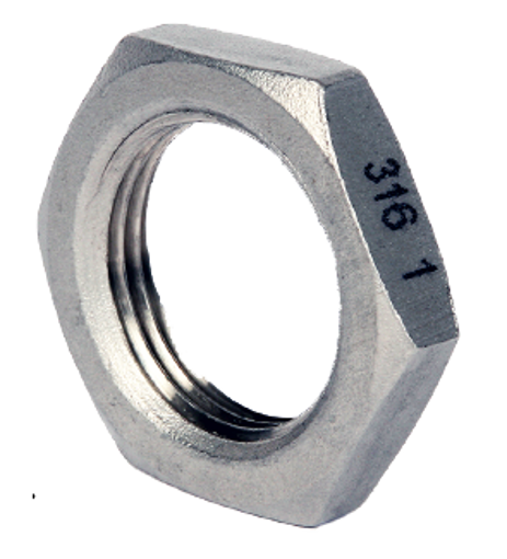 Picture of 1 1/2"BSP Stainless 316 Back Nut