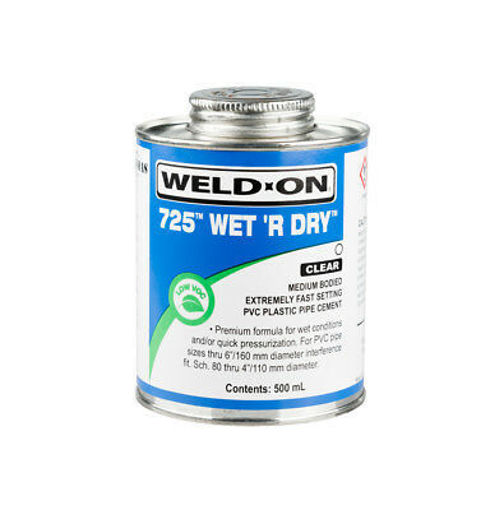 Picture of 500ml PVC-U Wet 'R Dry 725 Solvent Cement 
