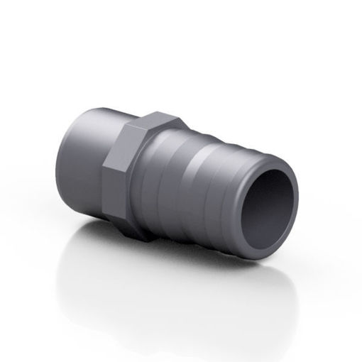 Picture of 1/2" ABS Hose Adaptor 01.157.102