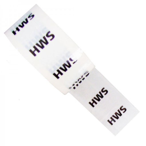 Picture of 50mm x 33mt Ident Tape "H.W.S."