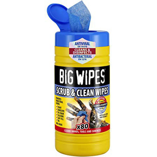 Picture of Ind Big Wipes BW2020 Pack of 80