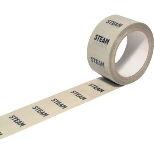 Picture of 50mm x 33mt Ident Tape "STEAM"