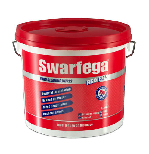 Picture of Swarfega Tough Heavy Duty Hand Wipes (tub of 70)
