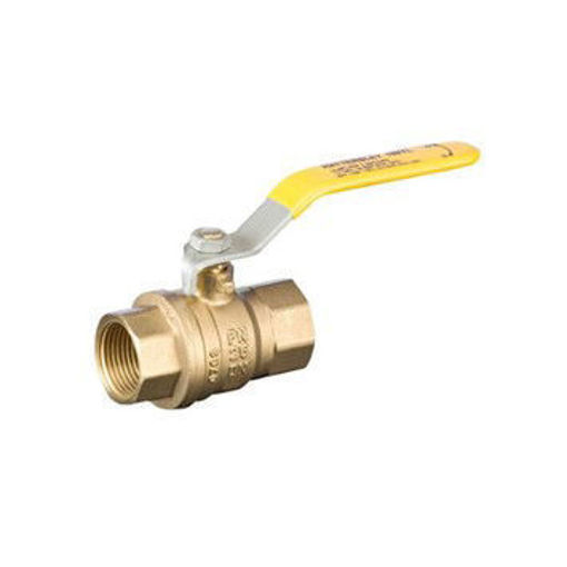 Picture of 25nb Hatts 100YL Yellow Lever Ball Valve