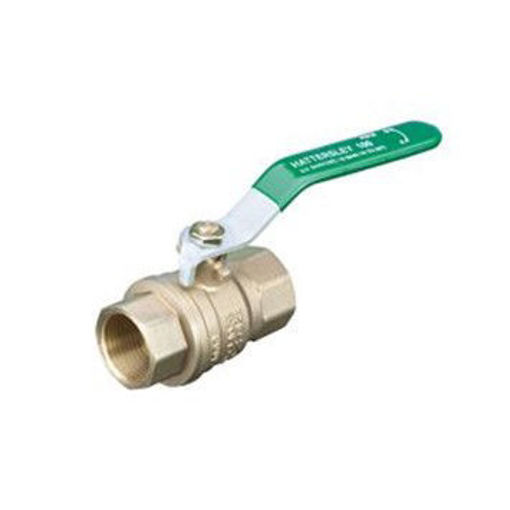 Picture of 32nb Bsp Hatts 100 DZR L/S Ball Valve