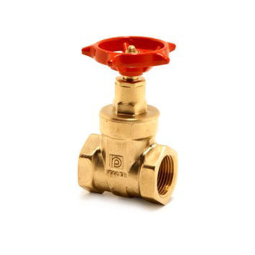 Picture of 25nb Pegler Brass Gate Valve W/H 1065