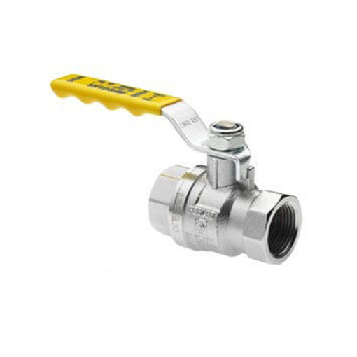 Picture of 100nb Pegler Ball Valve Yellow Lever PB500