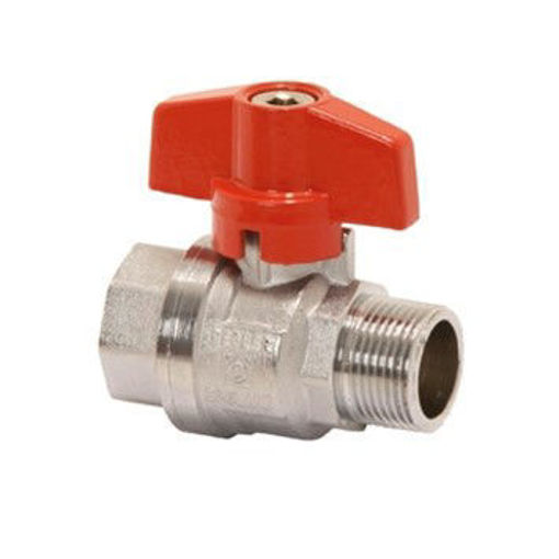 Picture of 20nb Pegler T-Handle M/F Ball Valve BSPP PB500MF T