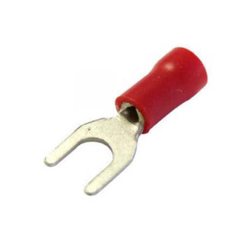 Picture of 4.3mm Red Fork Terminal