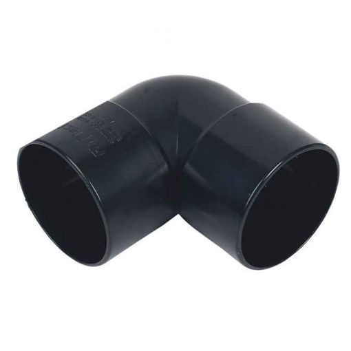 Picture of 32mm ABS Waste 90 deg Bend Black