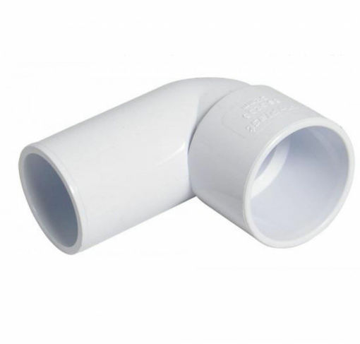 Picture of 32mm ABS Waste 90 Deg Conv Bend White