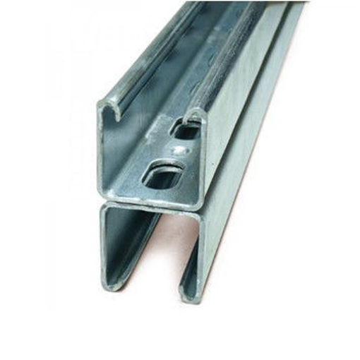 Picture of 82x41x2.5 CORE Heavy Slotted Back to Back Channel (3Mtr)