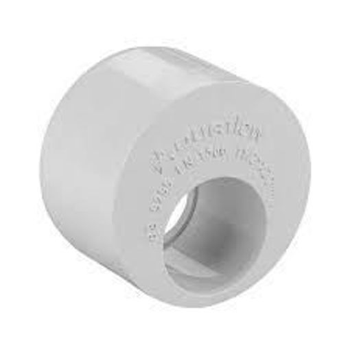Picture of 1 1/4" x 1" Overflow Reducing Socket White