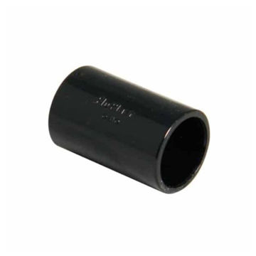 Picture of 1 1/4" Waste Straight Connector Black