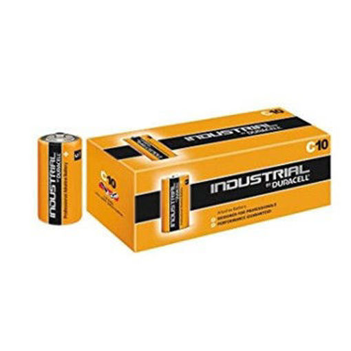 Picture of C Cell Duracell Industrial Battery - Pack Of 10