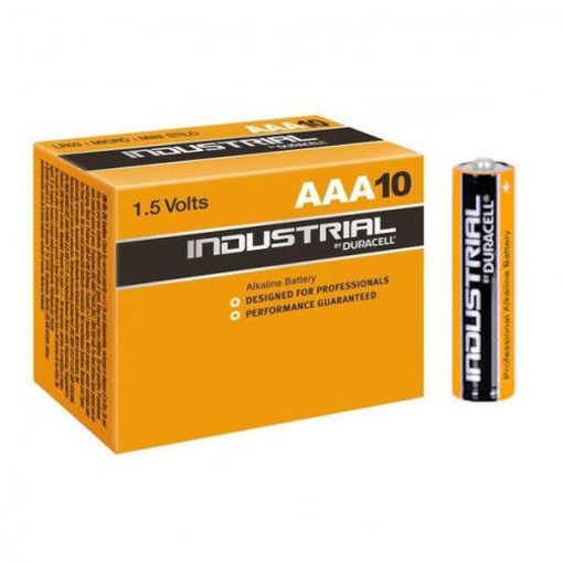 Picture of AAA Duracell Industrial Battery - Pack Of 10