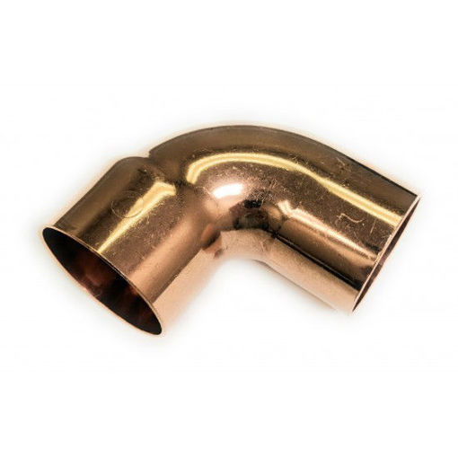 Picture of 1 1/8" Copper Refrigeration 90 Deg Street Elbow