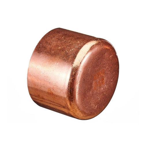 Picture of 1 1/8" Copper Refrigeration End Cap
