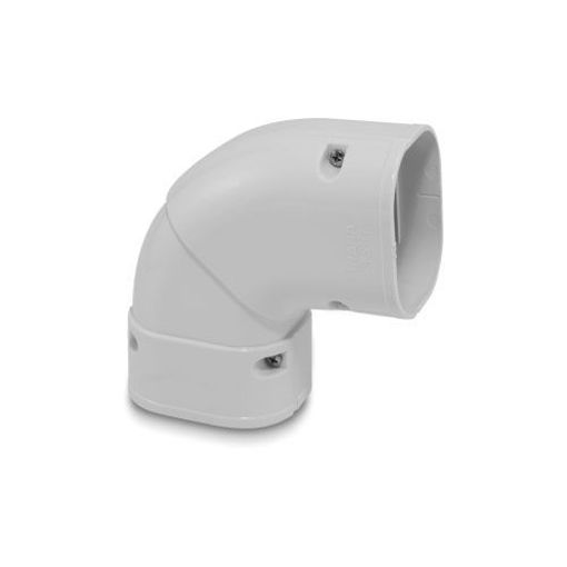 Picture of Slimduct 75mm 90Deg Flat Bend - White