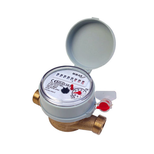 Picture of 1" Pulsed Single Jet Cold Water Meter WRAS (6.3 m3/hr)