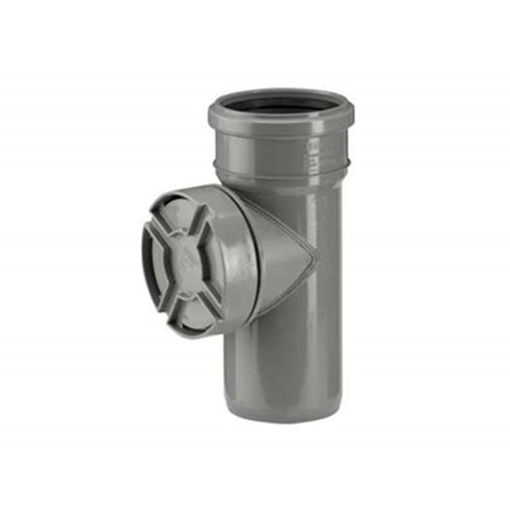 Picture of 82mm Access Pipe And Cover Grey
