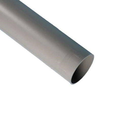 Picture of 82mm Solvent Soil Pipe 3 Mtr Grey