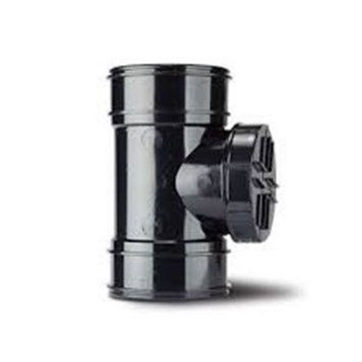 Picture of 110mm Access Pipe Assembly Spigot Black