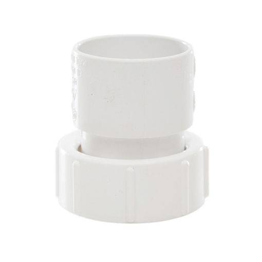 Picture of 32mm Waste To Fi Coupling White (Waste Socket x Threaded M/I)
