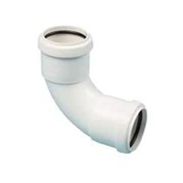 Picture of 32mm Swept Bend (91Deg) White Push-Fit