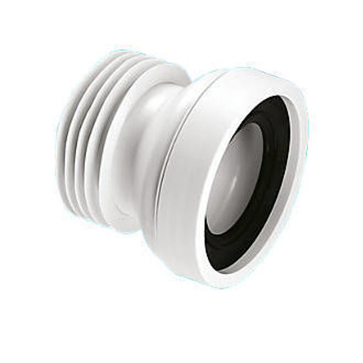 Picture of 4"X 5" WC Connector White