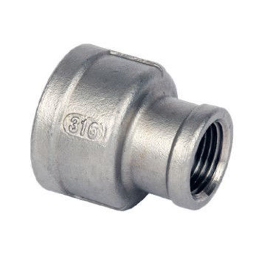 Picture of 1/2" x 1/4" Stainless 316 Con Socket
