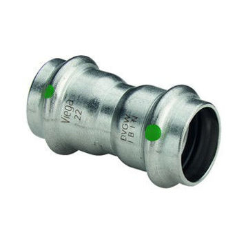 Picture of 15mm Sanpress Inox Coupling S/S 2315
