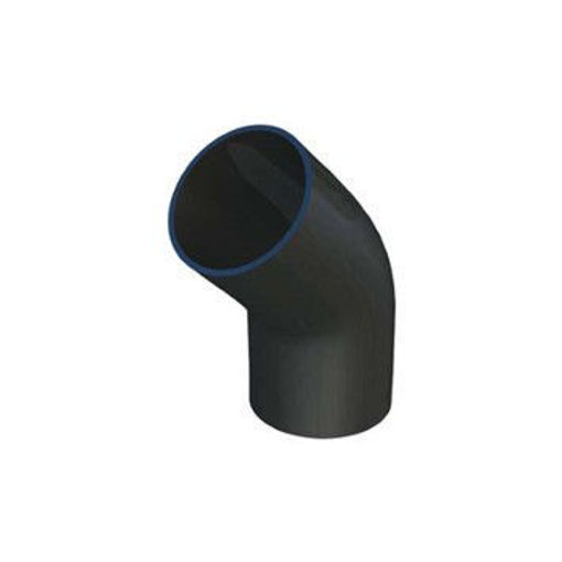 Picture of 110x40 FUZE 45Deg Bend with Skt Branch