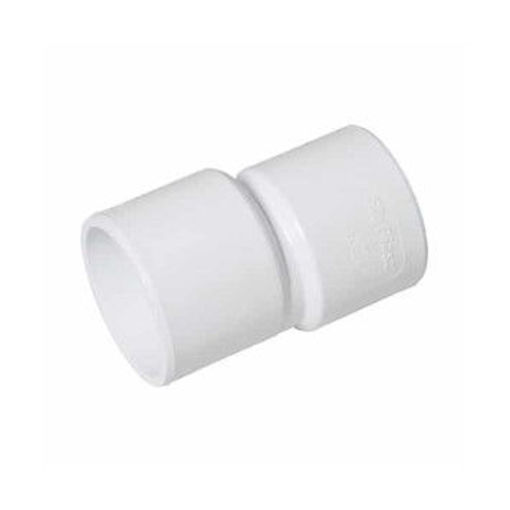 ABS Waste Level Invert Reducer White
