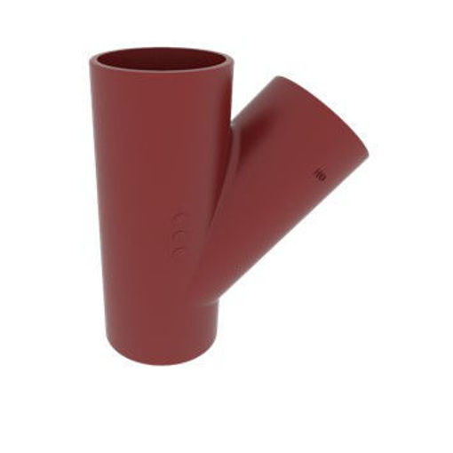 Picture of 70mm x 70 mm x 45 Deg Branch Plain EF006