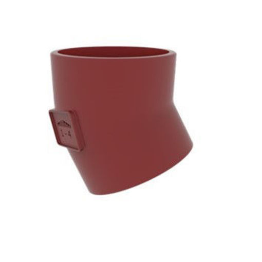 Picture of 100mm x 30 Deg S/R Bend Plain EF002