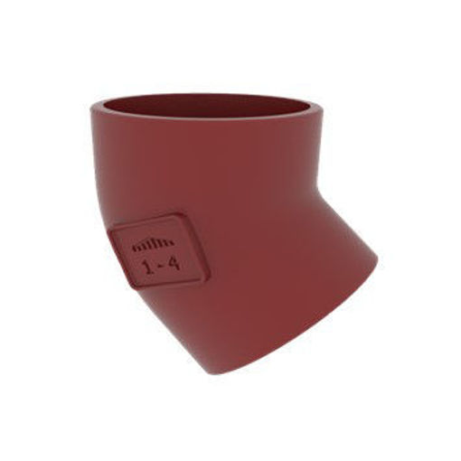 Picture of 50mm x 45 Deg S/R Bend Plain EF002