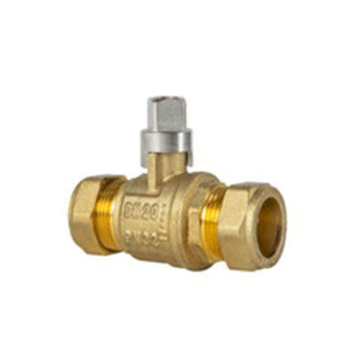 Picture of 28mm TA-BAV DZR Ball Valve L/S CxC