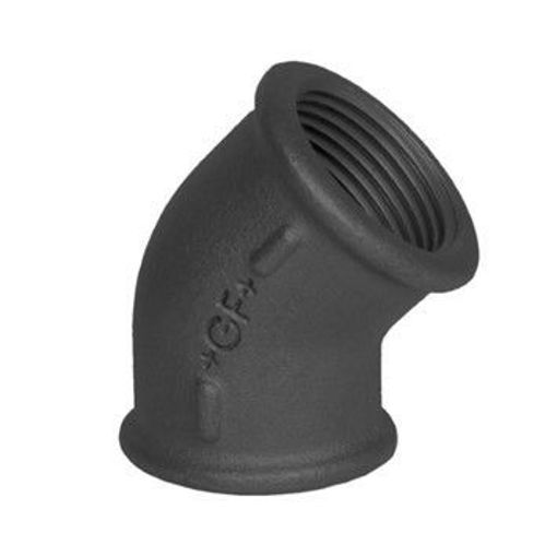 Picture of 65nb Blk Mall 45Deg Elbow