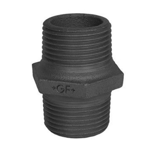 Picture of 15nb Blk Mall Hex Nipple