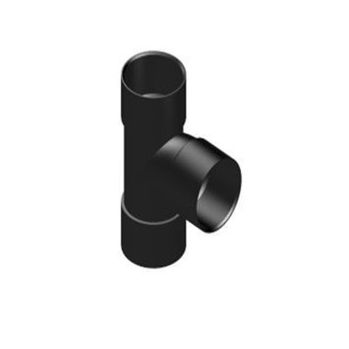 Picture of 50mm Sweep Tee (91 Deg) Black