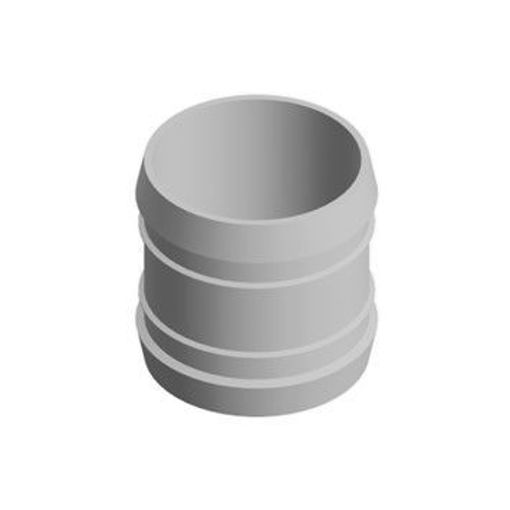 Picture of 82mm Straight Coupling Grey